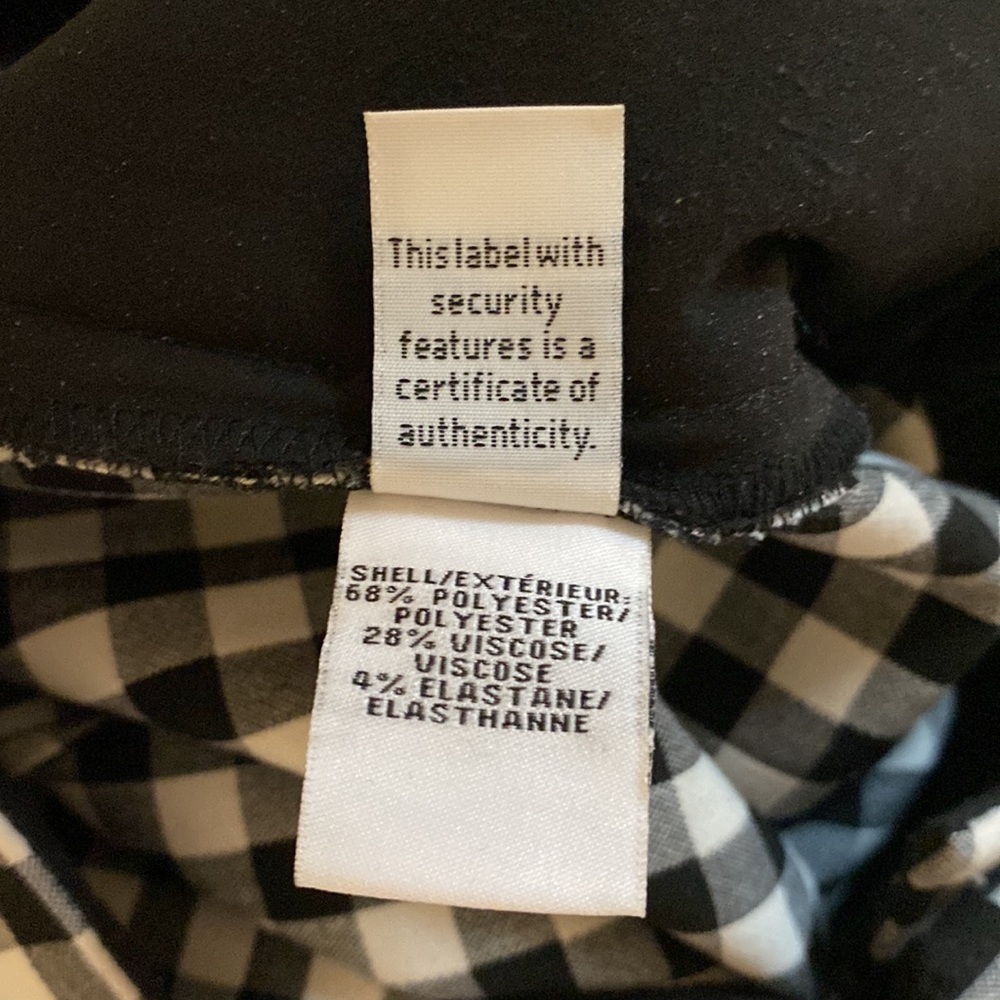 Dvf Size 10 Windowpane Check Pants - image 6